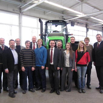 SAME DEUTZ-FAHR wurde für ihr Arbeitssicherheitsprojekt von der Berufsgenossenschaft ausgezeichnet, Foto: SAME DEUTZ-FAHR