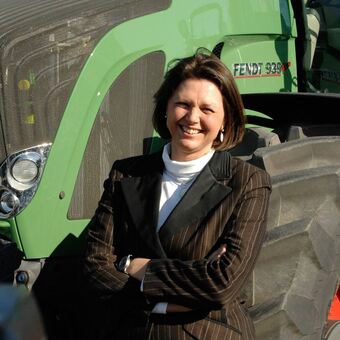 Ilse Aigner zu Gast bei Fendt. Foto: AGCO GmbH