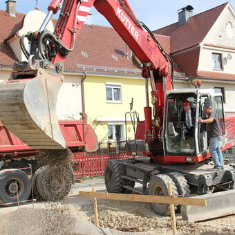 Spatenstich für den Sonnenschein-Kindergarten, Foto: Stadt Memmingen