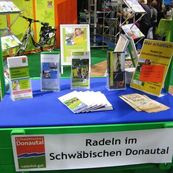 Das Schwäbische Donautal präsentiert sich auf der afa 2012, Foto: Donautal Aktiv e. V.
