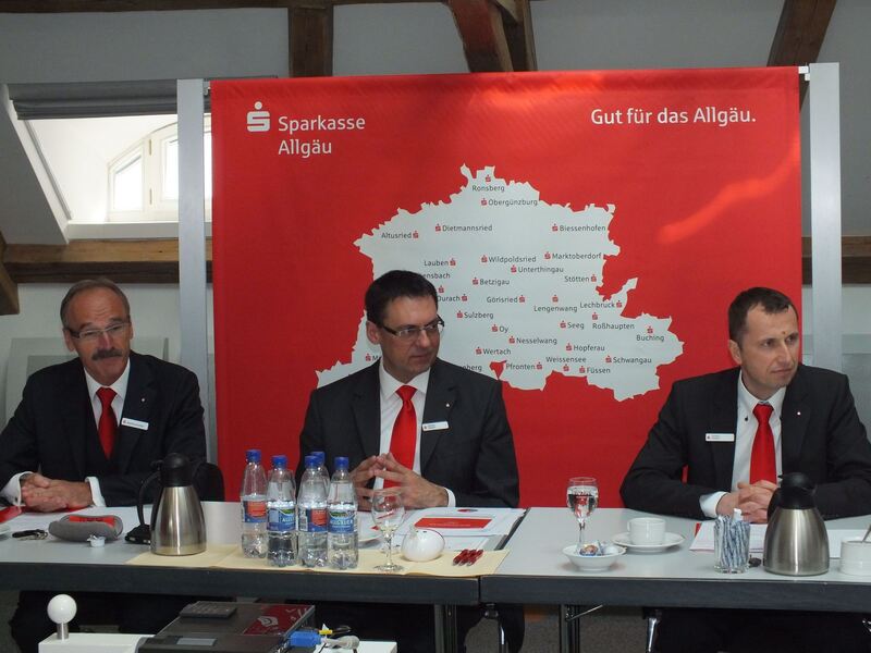 Sparkasse Allgäu legt Bilanz offen, der Blick in die Zukunft ist zuversichtlich, Foto: Sparkasse Allgäu