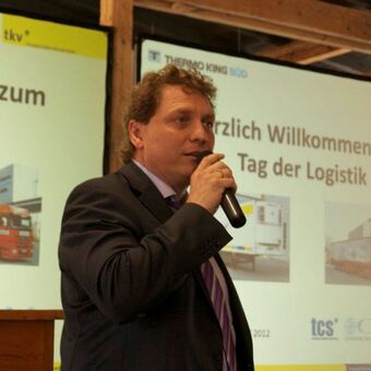 Auf dem bundesweiten "Tag der Logistik". Foto: tkv