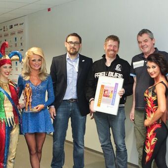 Die ratiopharm arena ist stolz den Veranstalter der Show auszeichnen zu dürfen. Foto: ratiopharm arena