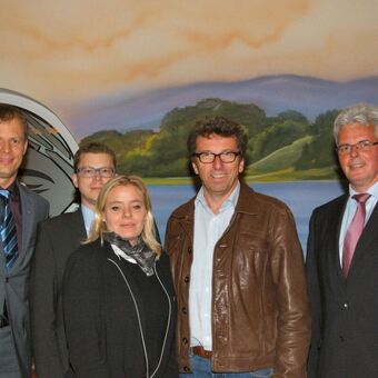 Georg Schmid war zu Gast bei den Wirtschaftsjunioren Donau-Ries. Foto: wj donau-ries