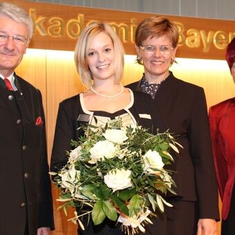 Theo Zellner, Bettina Ettinger, Cornelia Kollmer, Karin Porsche, Foto: Stadtsparkasse Augsburg