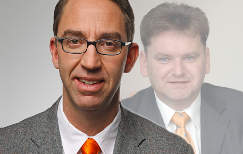 Dr. Reuter CEO der KUKA AG. Finanzvorstand Schulak verlässt das Unternehmen. Fotos: KUKA AG