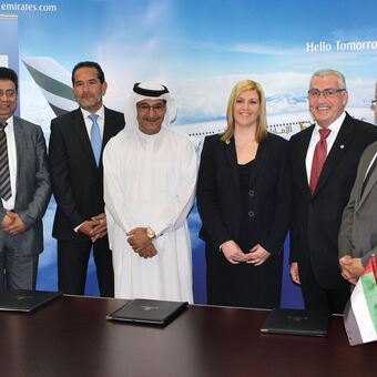 Steigtechnik kann sich über einen Auftrag in Millionenhöhe des Fluganbieters „Emirates Airlines“ freuen. Foto: Steigtechnik