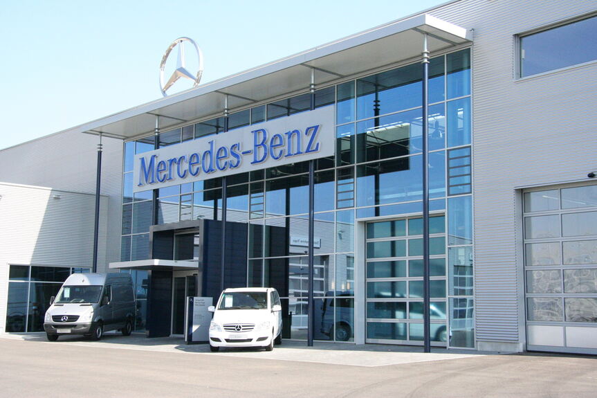 Mercedes Benz Niederlassung München Landsberger Straße München Profis unter sich in der Mercedes-Benz Niederlassung - Augsburg - B4B