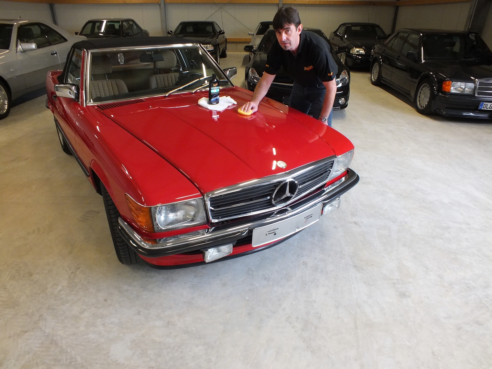 Karlheinz Retsch aus Buttenwiesen hat ein Händchen für perfekte Fahrzeugpflege, Foto: Xclusive Automobile