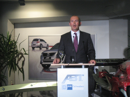 Erntedankempfang der IHK Schwaben bei der ABT Sportsline GmbH in Kempten