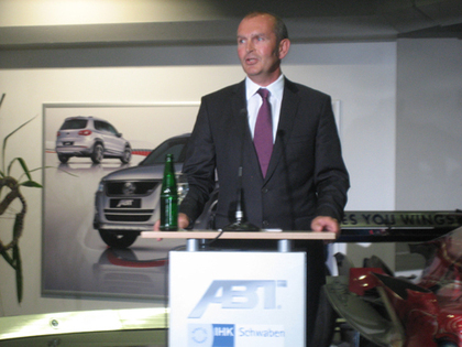 Erntedankempfang der IHK Schwaben bei der ABT Sportsline GmbH in Kempten