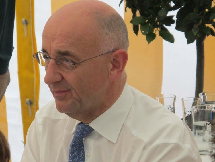 Spatenstich für die A8 mit Dr. Peter Ramsauer