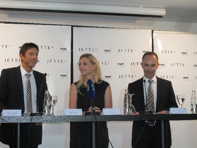 Jette Joop und Sigel präsentieren neue Notizbuchreihe, Foto: B4B SCHWABEN