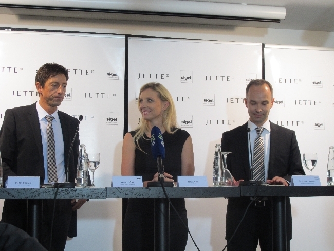 Jette Joop und Sigel präsentieren neue Notizbuchreihe, Foto: B4B SCHWABEN