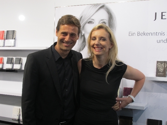 Jette Joop und Sigel präsentieren neue Notizbuchreihe, Foto: B4B SCHWABEN