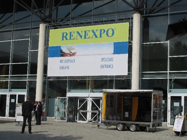 Die RENEXPO in Augsburg informierte über die effiziente Nutzung von Energie, Foto: B4B SCHWABEN