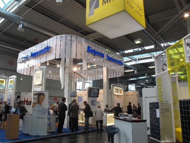 Die RENEXPO in Augsburg informierte über die effiziente Nutzung von Energie, Foto: B4B SCHWABEN