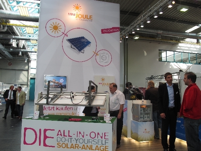 Die RENEXPO in Augsburg informierte über die effiziente Nutzung von Energie, Foto: B4B SCHWABEN