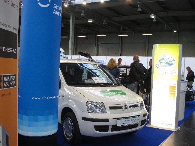 Die RENEXPO in Augsburg informierte über die effiziente Nutzung von Energie, Foto: B4B SCHWABEN