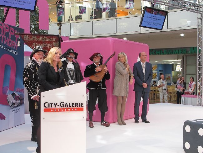 Heute feierte die City Galerie ihr 10-jähriges Jubiläum.