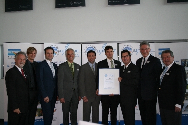 Preisverleihung des 13. KUMAS Umweltpreis "Offizielles Leitprojekt 2011", Foto: B4B SCHWABEN