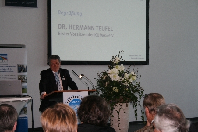 Preisverleihung des 13. KUMAS Umweltpreis "Offizielles Leitprojekt 2011", Foto: B4B SCHWABEN