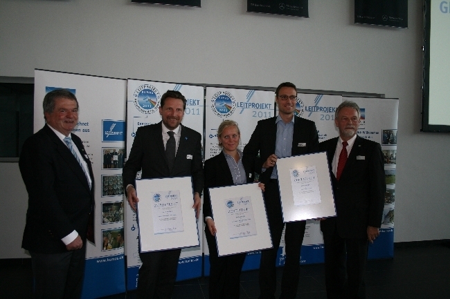 Preisverleihung des 13. KUMAS Umweltpreis "Offizielles Leitprojekt 2011", Foto: B4B SCHWABEN