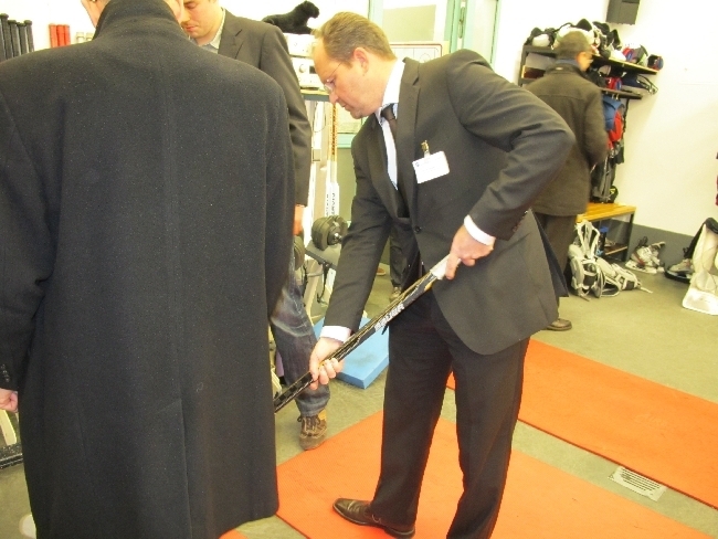 Der Marketing-Club Augsburg war zu Gast bei den Augsburger Panthern, Foto: B4B SCHWABEN