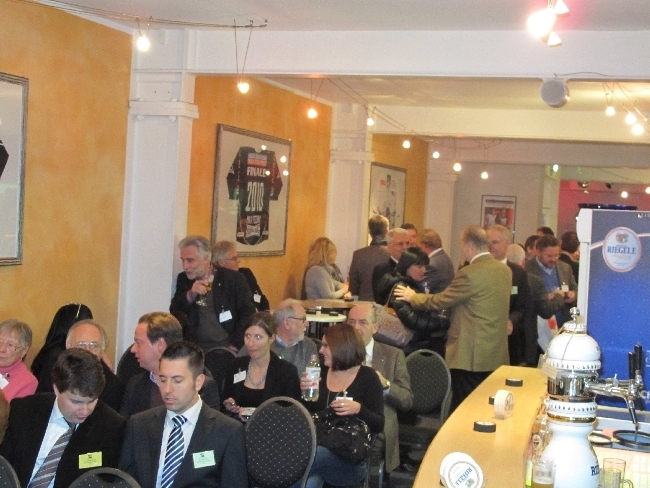 Der Marketing-Club Augsburg war zu Gast bei den Augsburger Panthern, Foto: B4B SCHWABEN