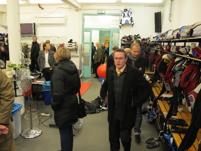 Der Marketing-Club Augsburg war zu Gast bei den Augsburger Panthern, Foto: B4B SCHWABEN