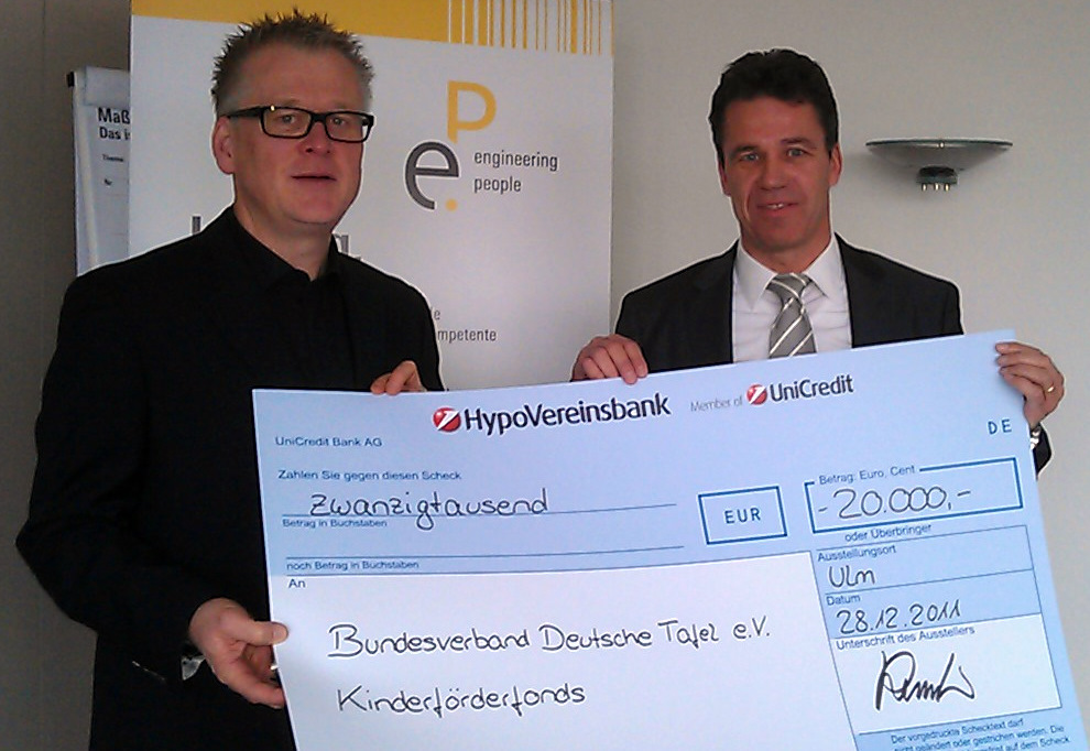 Engineering People GmbH Spendet An Deutsche Tafel B4bschwaben de Engineering People GmbH Spendet An Deutsche Tafel B4bschwaben de