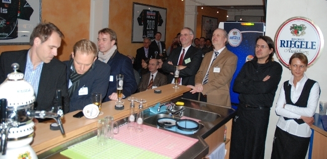 Der Marketing-Club Augsburg war zu Gast bei den Augsburger Panthern, Foto: Marketing-Club Augsburg