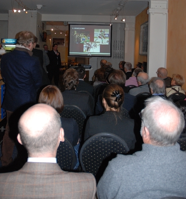 Der Marketing-Club Augsburg war zu Gast bei den Augsburger Panthern, Foto: Marketing-Club Augsburg