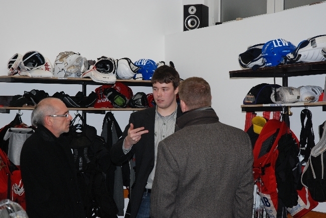 Der Marketing-Club Augsburg war zu Gast bei den Augsburger Panthern, Foto: Marketing-Club Augsburg
