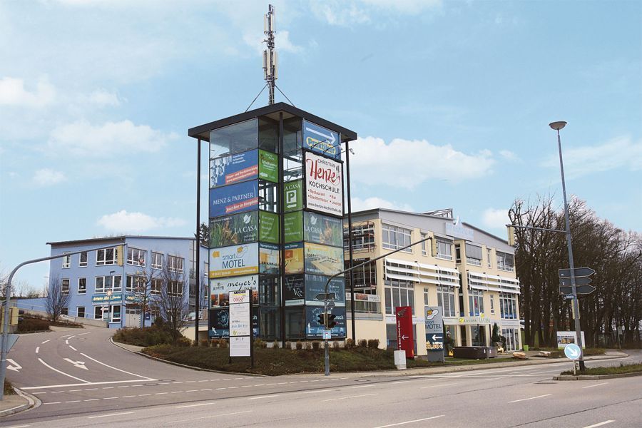 Die Kanzlei von Menz & Partner in Kempten in der Edisonstraße Foto: Menz & Partner