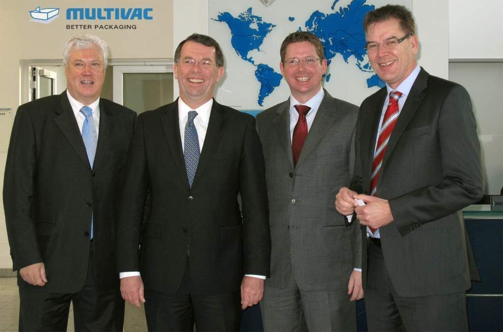 Staatssekretär Dr. Müller besucht MULTIVAC, Foto: MULTIVAC