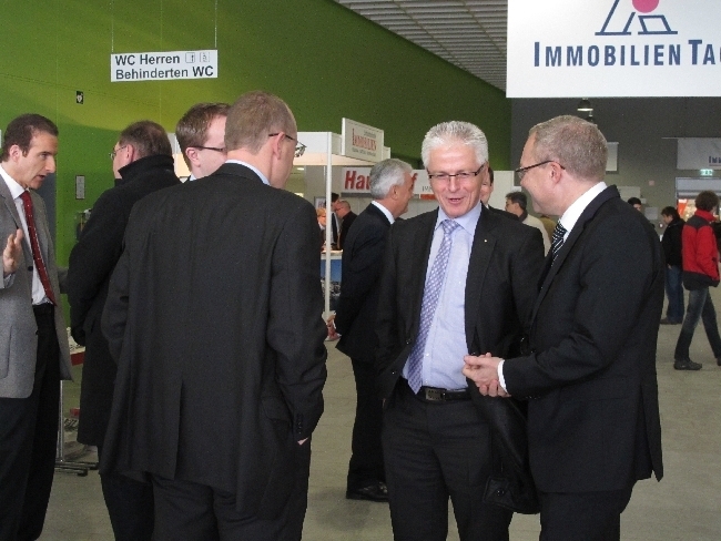 Eröffnungsveranstaltung der Immobilientage 2012 mit Messerundgang, Foto: B4B SCHWABEN