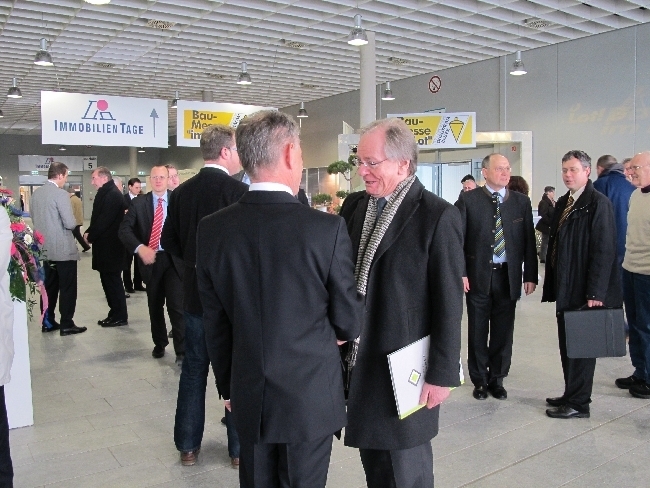 Eröffnungsveranstaltung der Immobilientage 2012 mit Messerundgang, Foto: B4B SCHWABEN