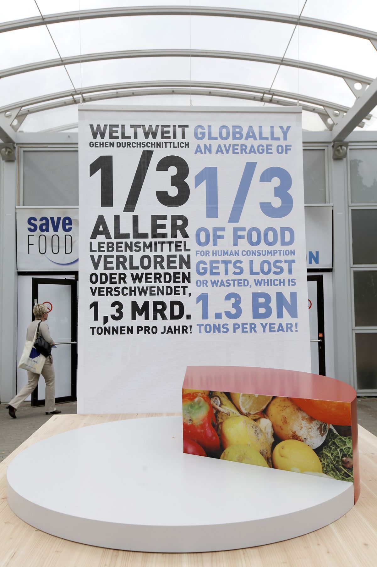 SAVE FOOD-Ausstellung auf der interpack 2011. Foto: SAVE FOOD.