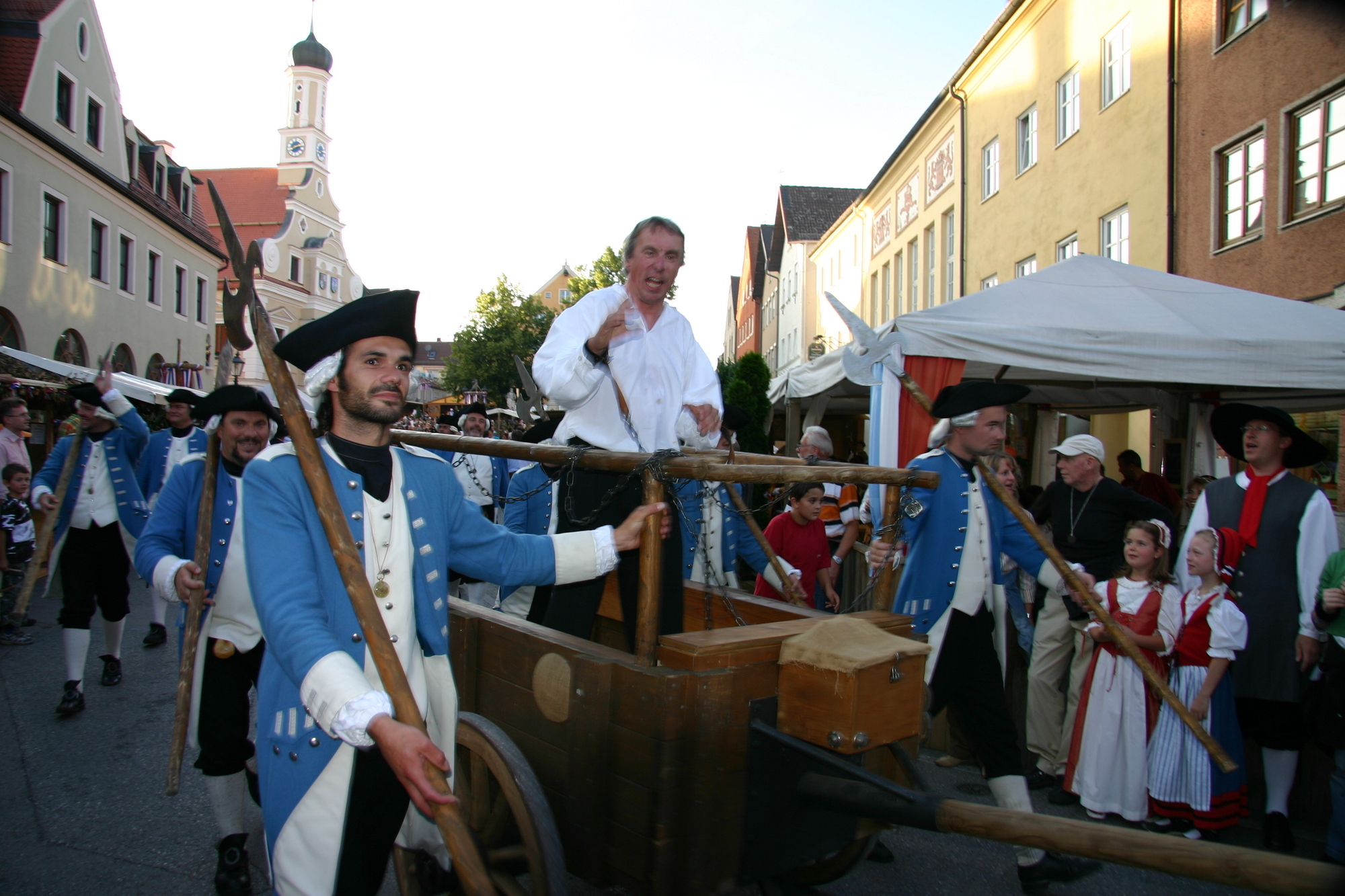 Die Friedberger Zeit ist das Altstadtfest, das alle 3 Jahre in Friedberg stattfindet, Foto: A. Lüders