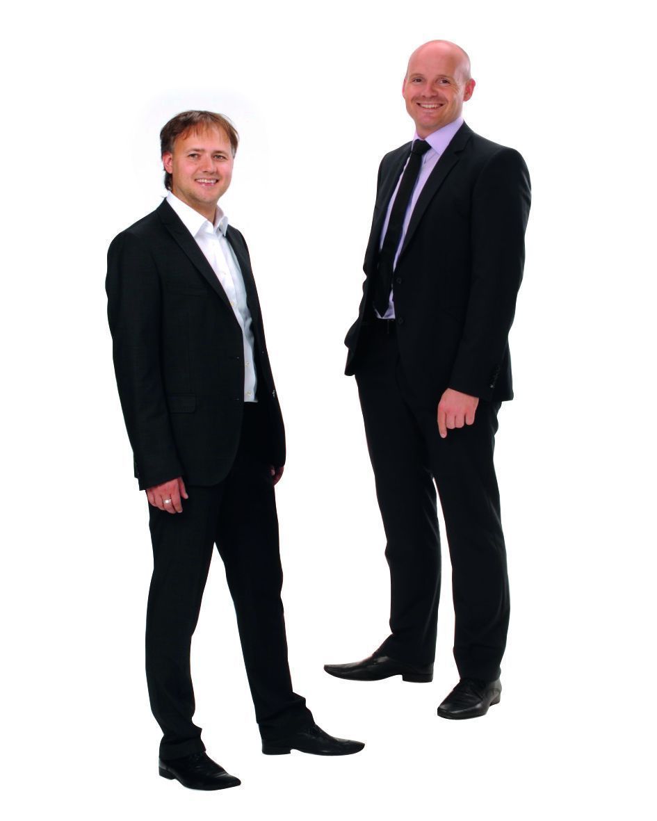 Geschäftsführende Gesellschafter Christoph Hutter und Andreas Unger, Foto: Hutter & Unger