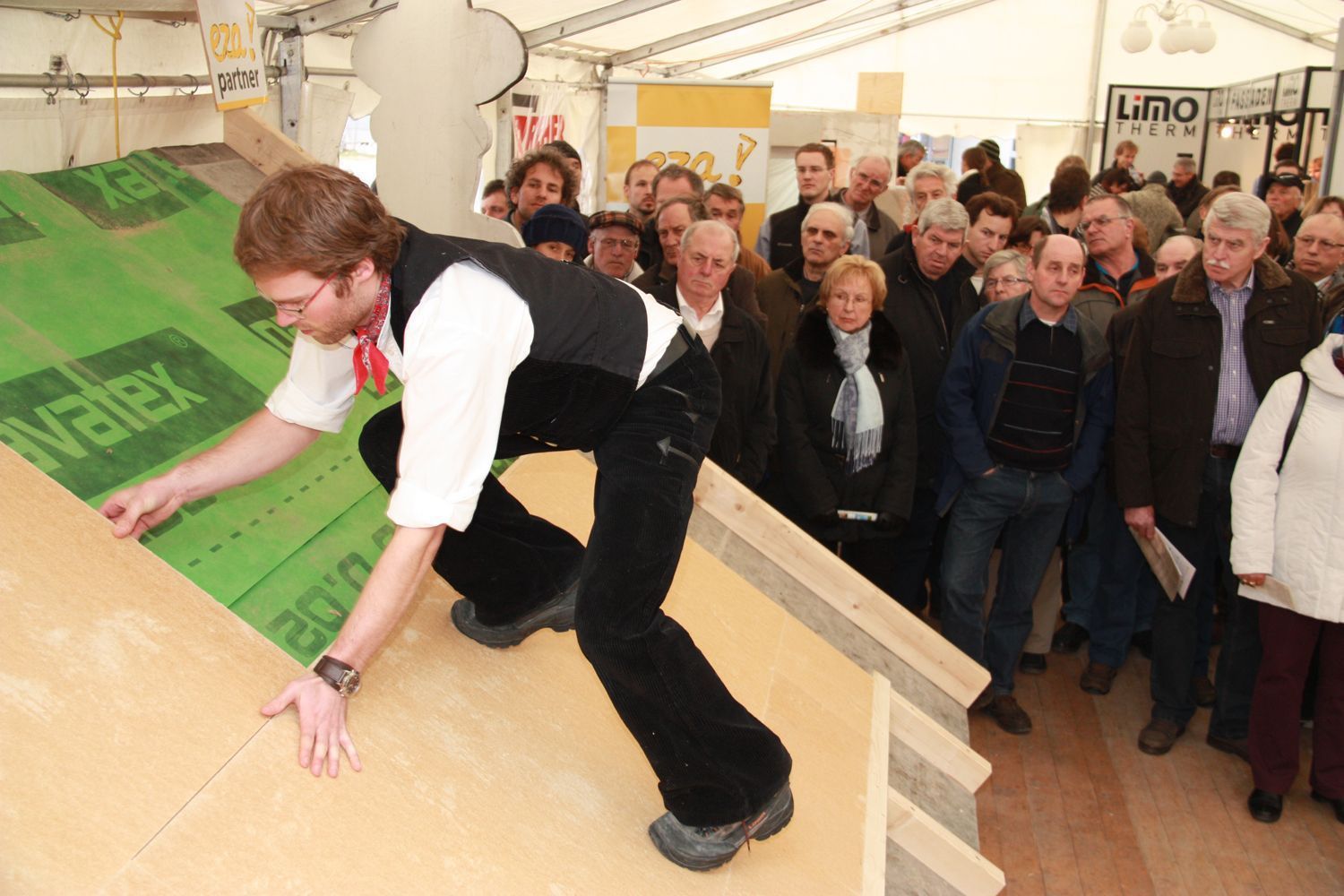 Bei den Allgäuer Altbautagen. Foto: eza!