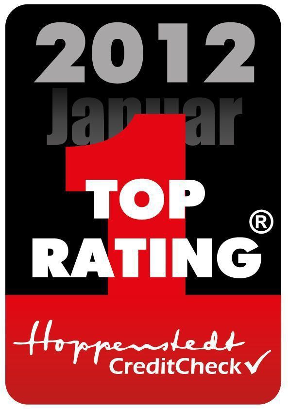 RAICO wurde mit dem TopRating-Zertifikat 2012 ausgezeichnet.Foto: RAICO