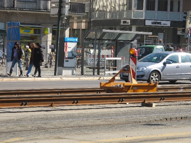 Die Vorbereitungen für den KÖ-Umbau laufen auf Hochtouren, Foto: B4B SCHWABEN