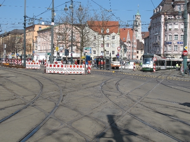 Die Vorbereitungen für den KÖ-Umbau laufen auf Hochtouren, Foto: B4B SCHWABEN