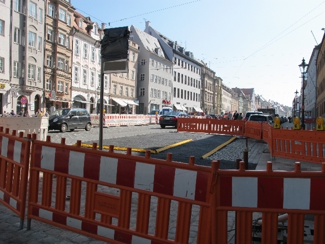 Die Vorbereitungen für den KÖ-Umbau laufen auf Hochtouren, Foto: B4B SCHWABEN