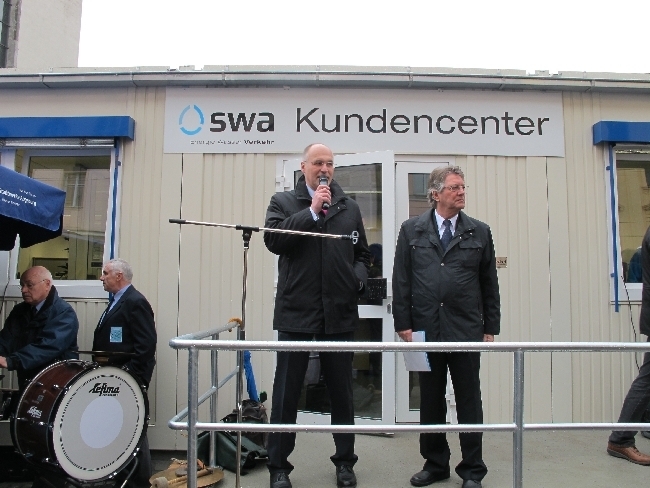 Das Stadtwerke-Kundencenter nimmt offiziell den Betrieb auf, Foto: B4B SCHWABEN
