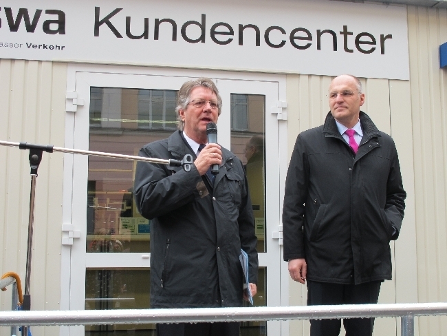 Das Stadtwerke-Kundencenter nimmt offiziell den Betrieb auf, Foto: B4B SCHWABEN
