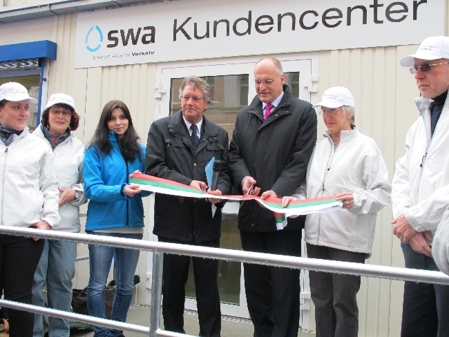 Das Stadtwerke-Kundencenter nimmt offiziell den Betrieb auf, Foto: B4B SCHWABEN