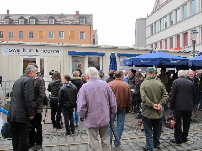 Das Stadtwerke-Kundencenter nimmt offiziell den Betrieb auf, Foto: B4B SCHWABEN